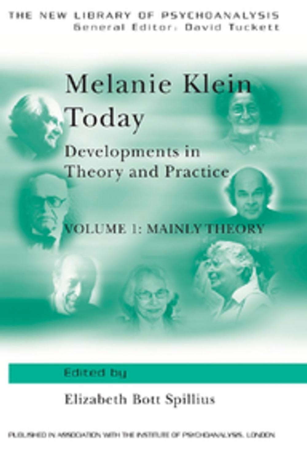 Big bigCover of Melanie Klein Today, Volume 1: Mainly Theory