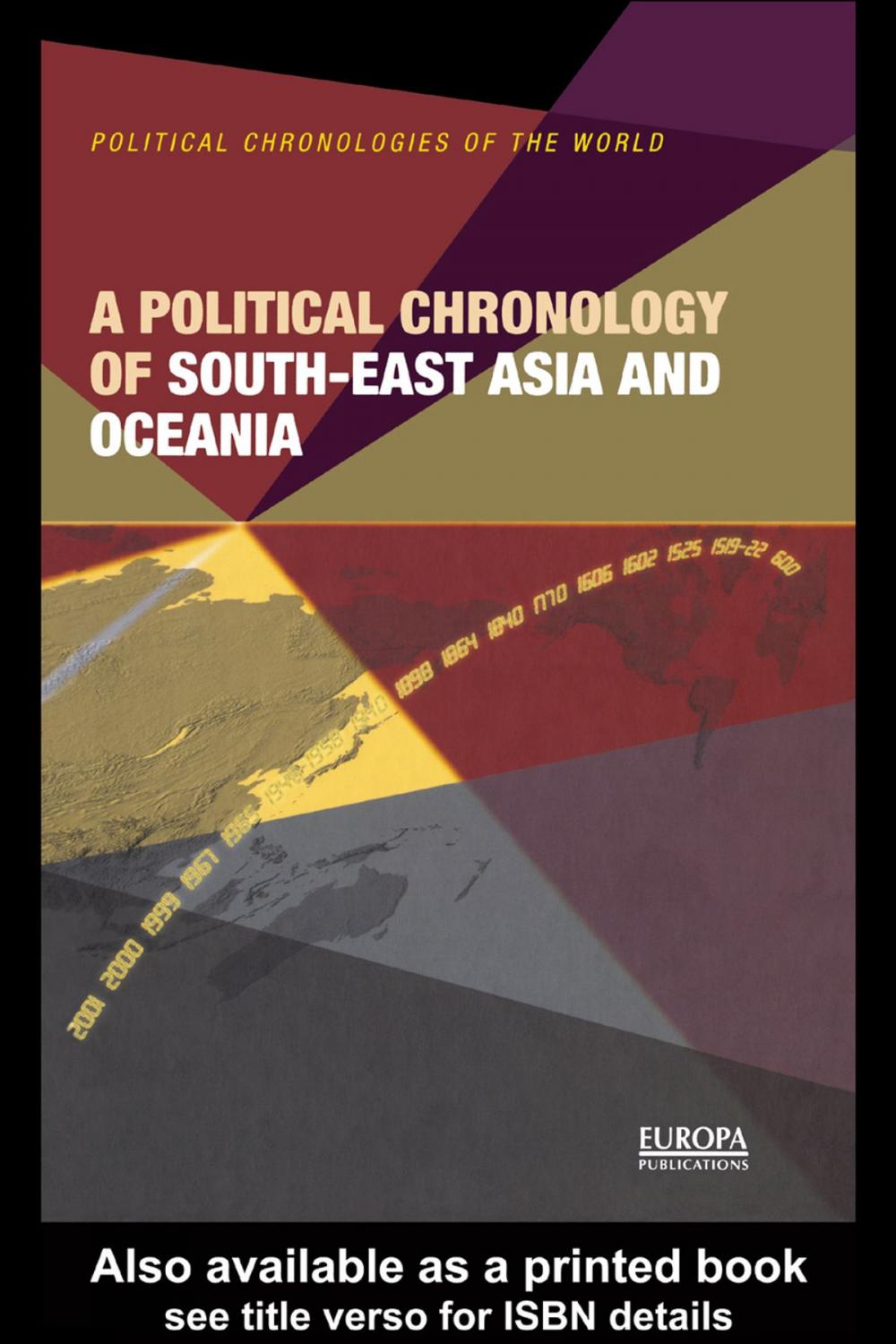 Big bigCover of A Political Chronology of South East Asia and Oceania