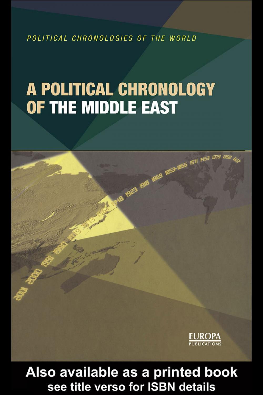 Big bigCover of A Political Chronology of the Middle East