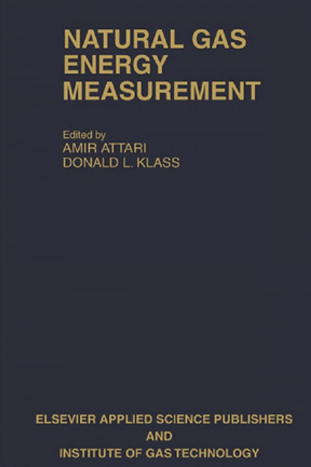 Big bigCover of Natural Gas Energy Measurement