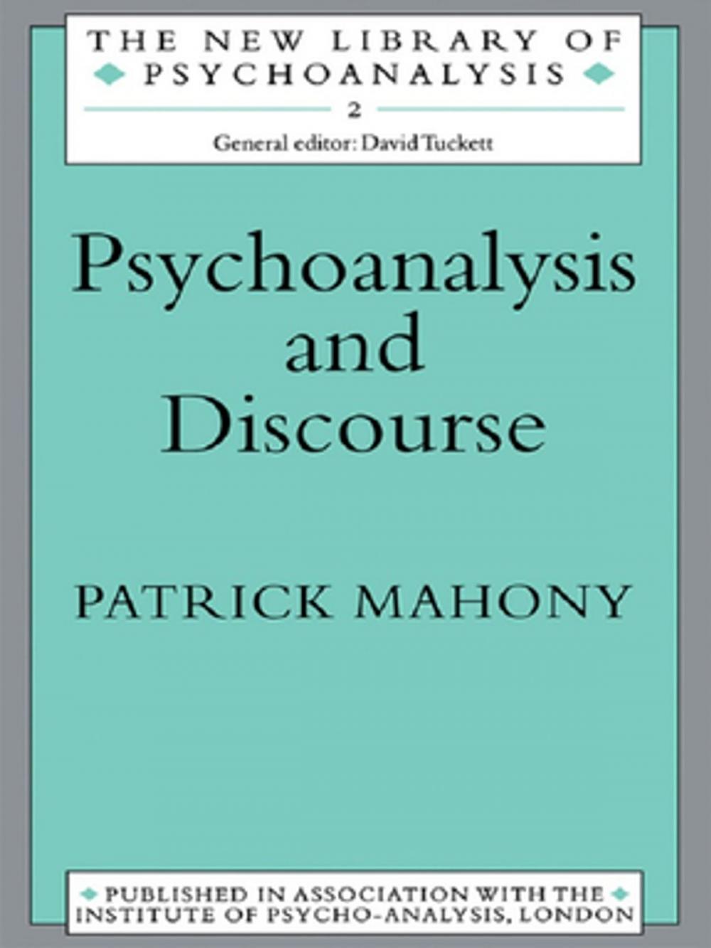 Big bigCover of Psychoanalysis and Discourse