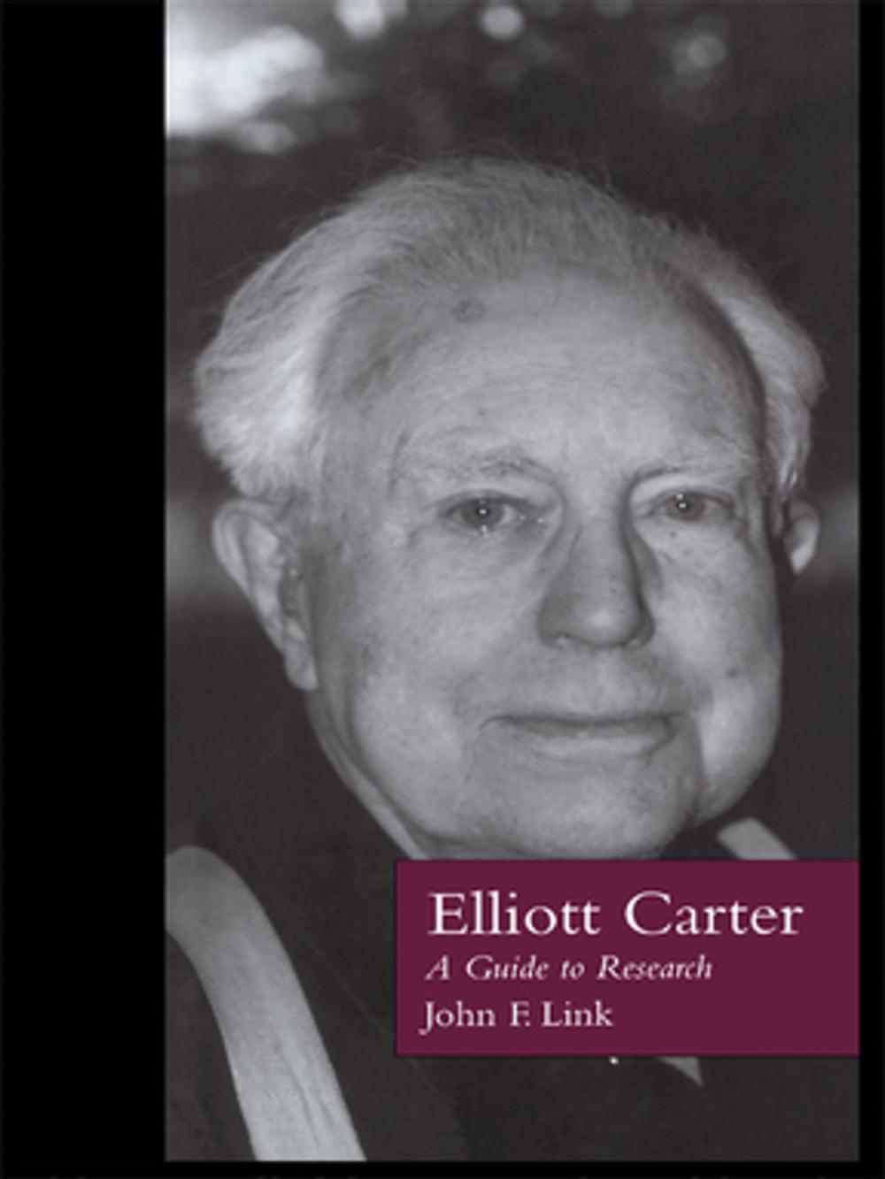 Big bigCover of Elliott Carter