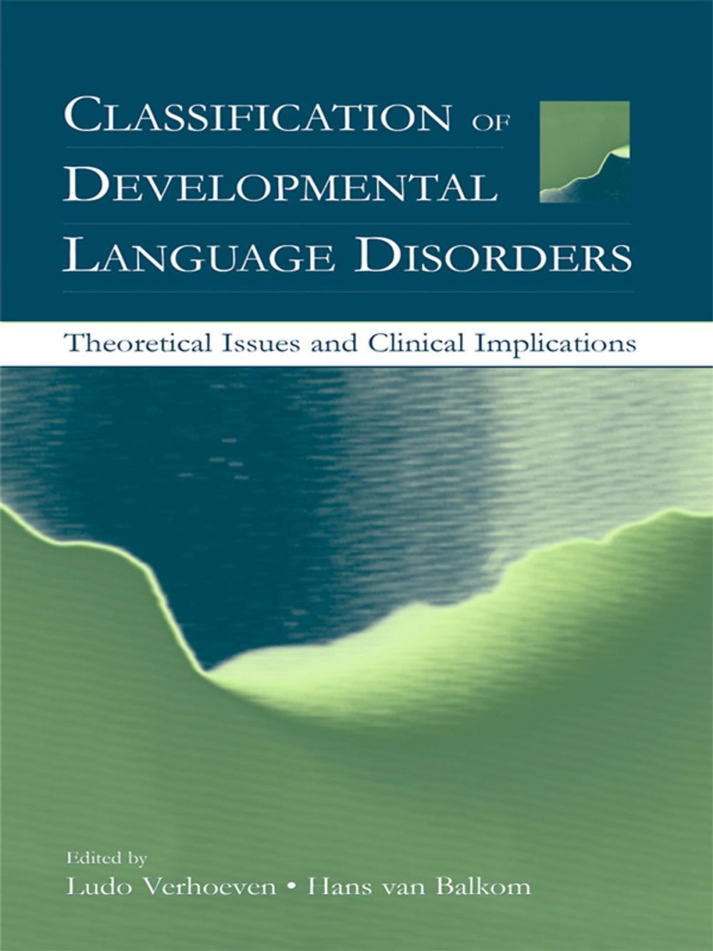 Big bigCover of Classification of Developmental Language Disorders