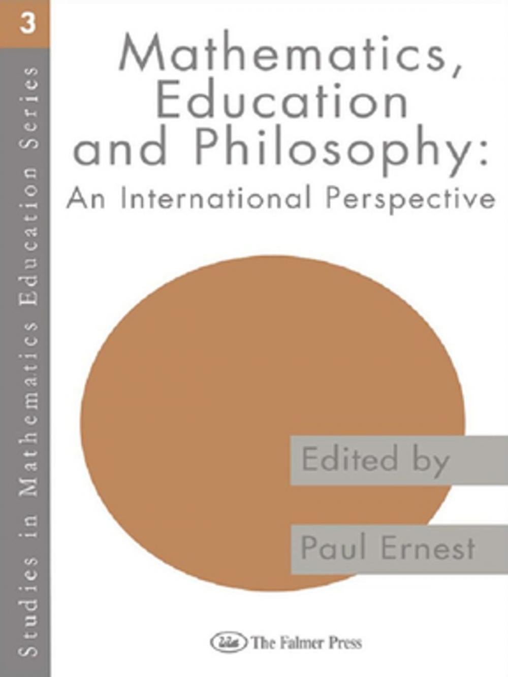 Big bigCover of Mathematics Education and Philosophy