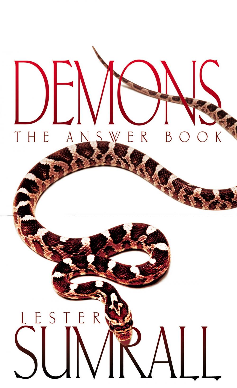Big bigCover of Demons the Answer Book