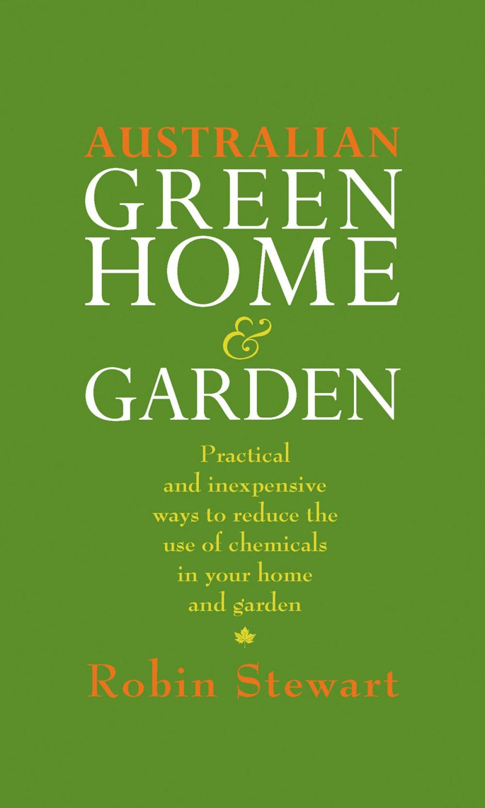 Big bigCover of Australian Green Home and Garden