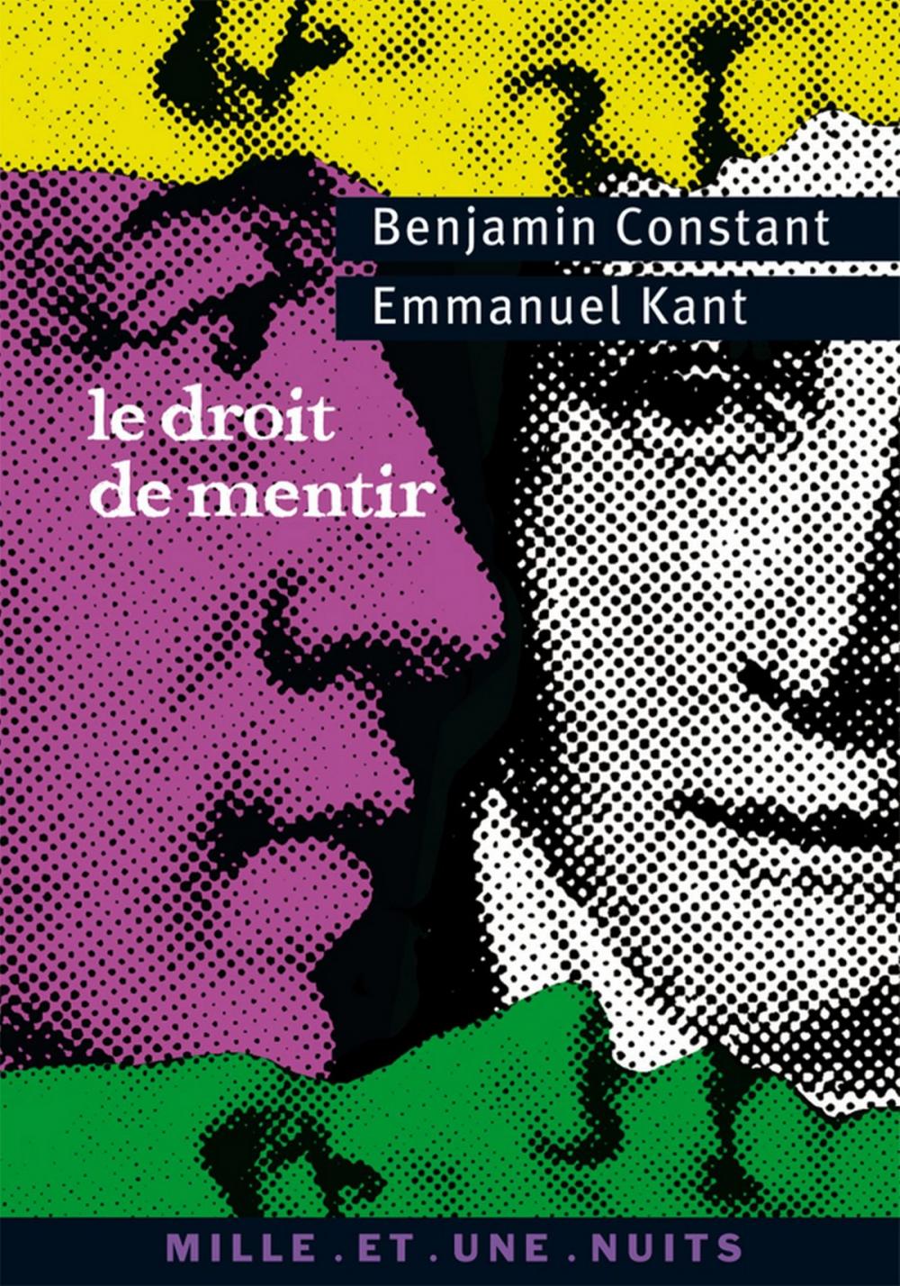 Big bigCover of Le Droit de mentir