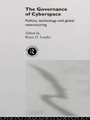 Cover of the book The Governance of Cyberspace by Bradley, Jones