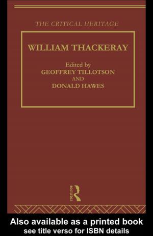 Cover of the book William Thackeray by Ragaei el Mallakh