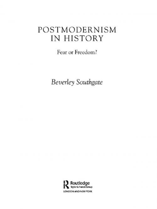 Cover of the book Postmodernism in History by Beverley Southgate, Taylor and Francis