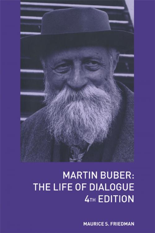 Cover of the book Martin Buber by Maurice S. Friedman, Taylor and Francis