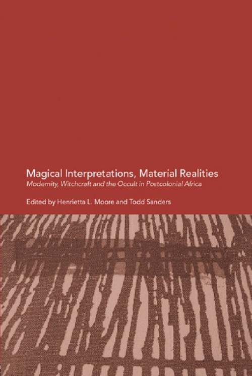 Cover of the book Magical Interpretations, Material Realities by , Taylor and Francis