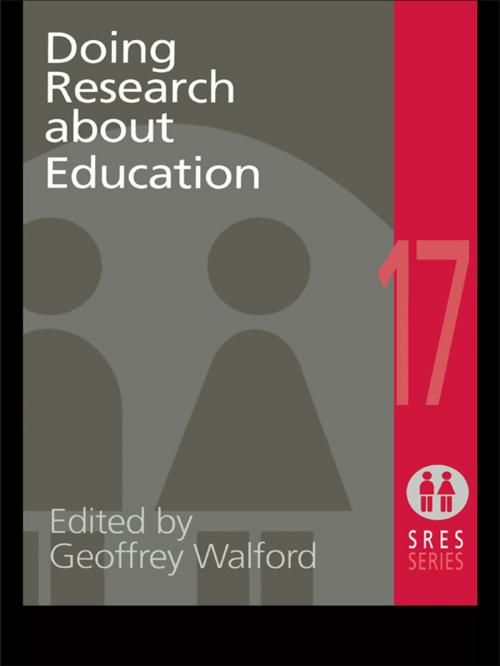 Cover of the book Doing Research About Education by , Taylor and Francis