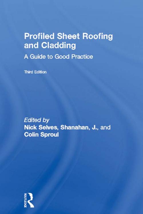 Cover of the book Profiled Sheet Roofing and Cladding by , CRC Press