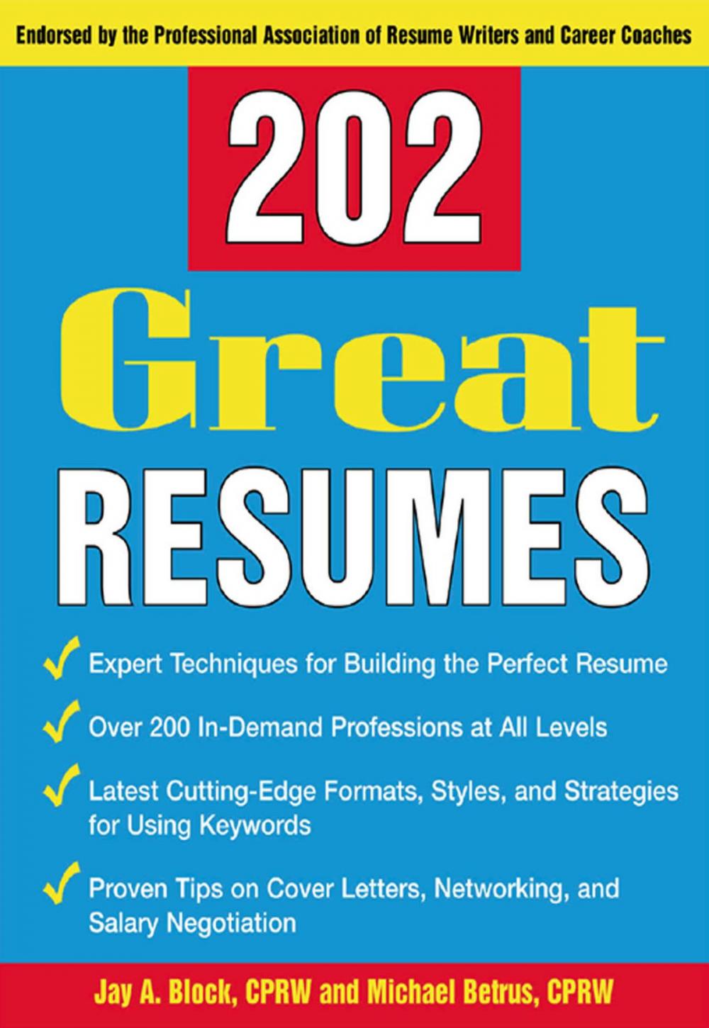 Big bigCover of 202 Great Resumes