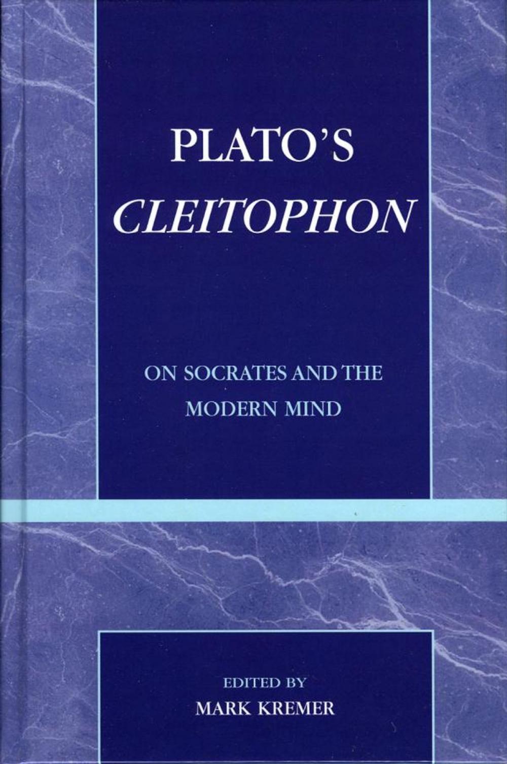 Big bigCover of Plato's Cleitophon