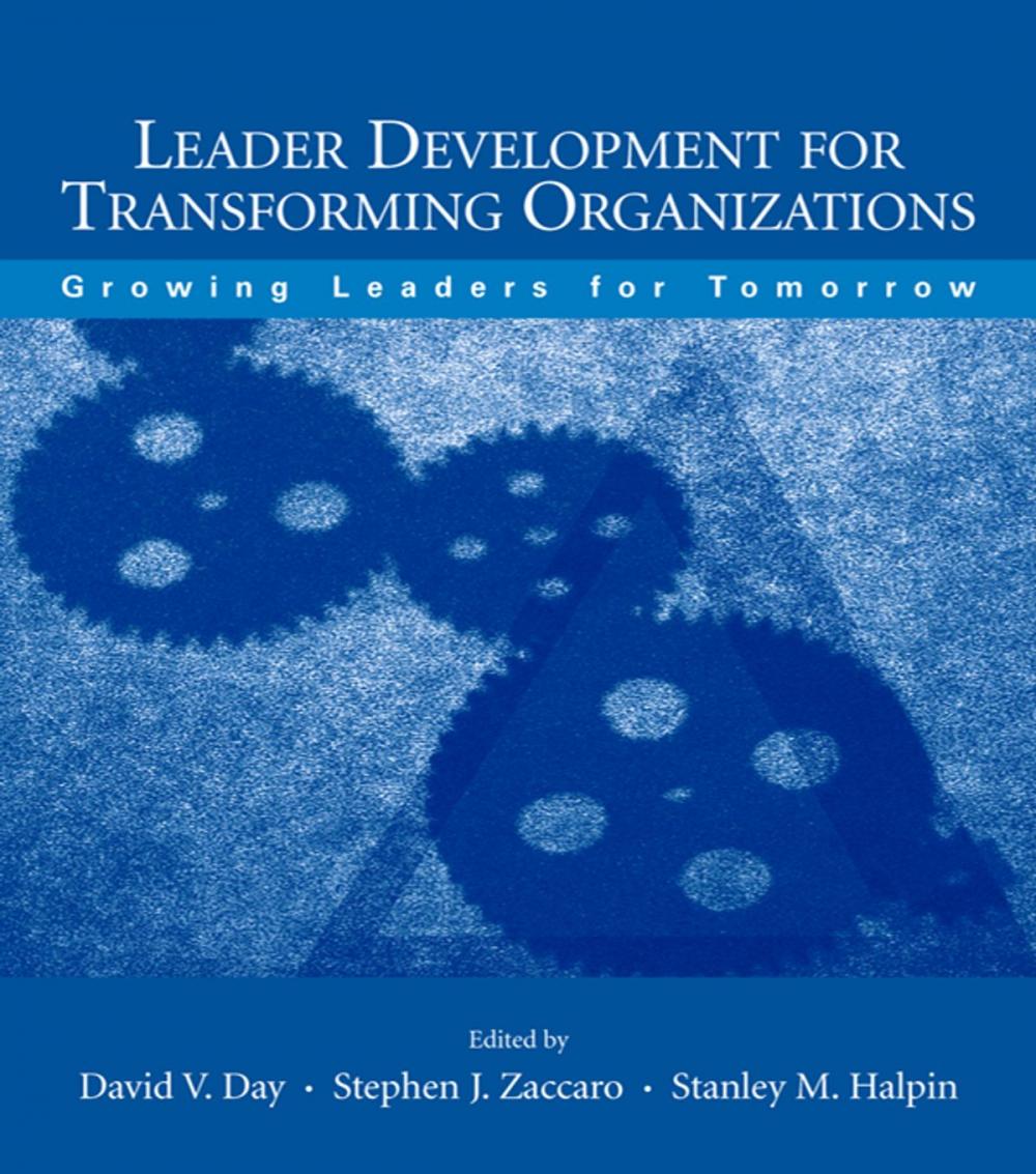 Big bigCover of Leader Development for Transforming Organizations