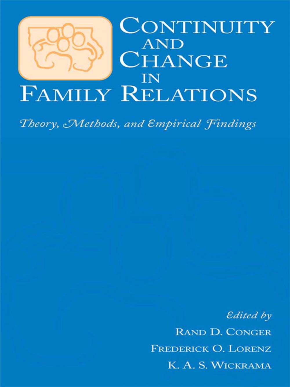 Big bigCover of Continuity and Change in Family Relations