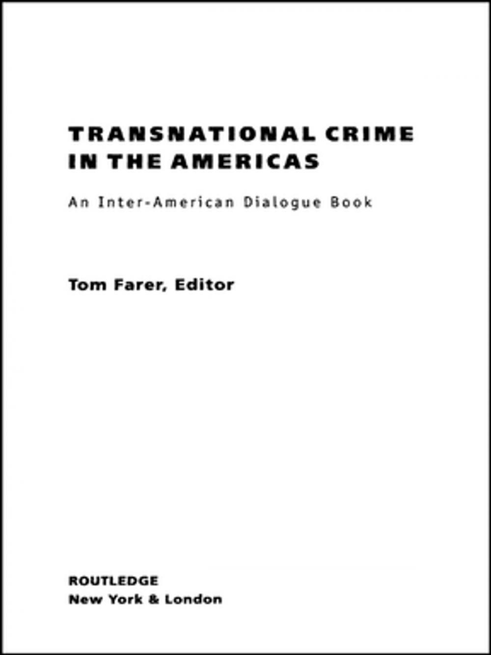 Big bigCover of Transnational Crime in the Americas