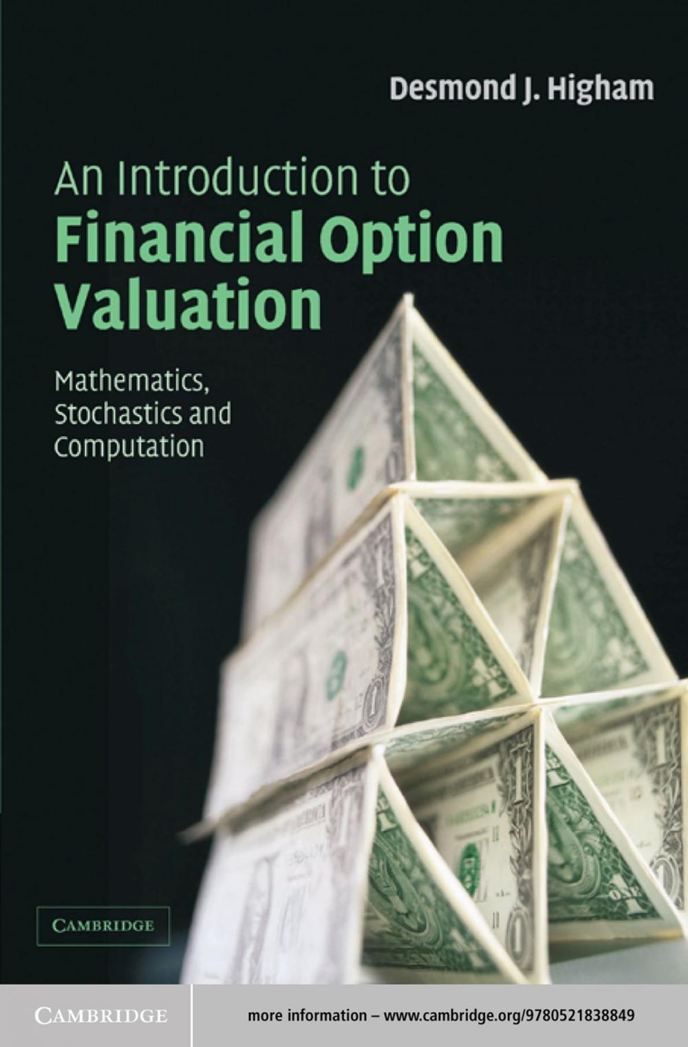 Big bigCover of An Introduction to Financial Option Valuation