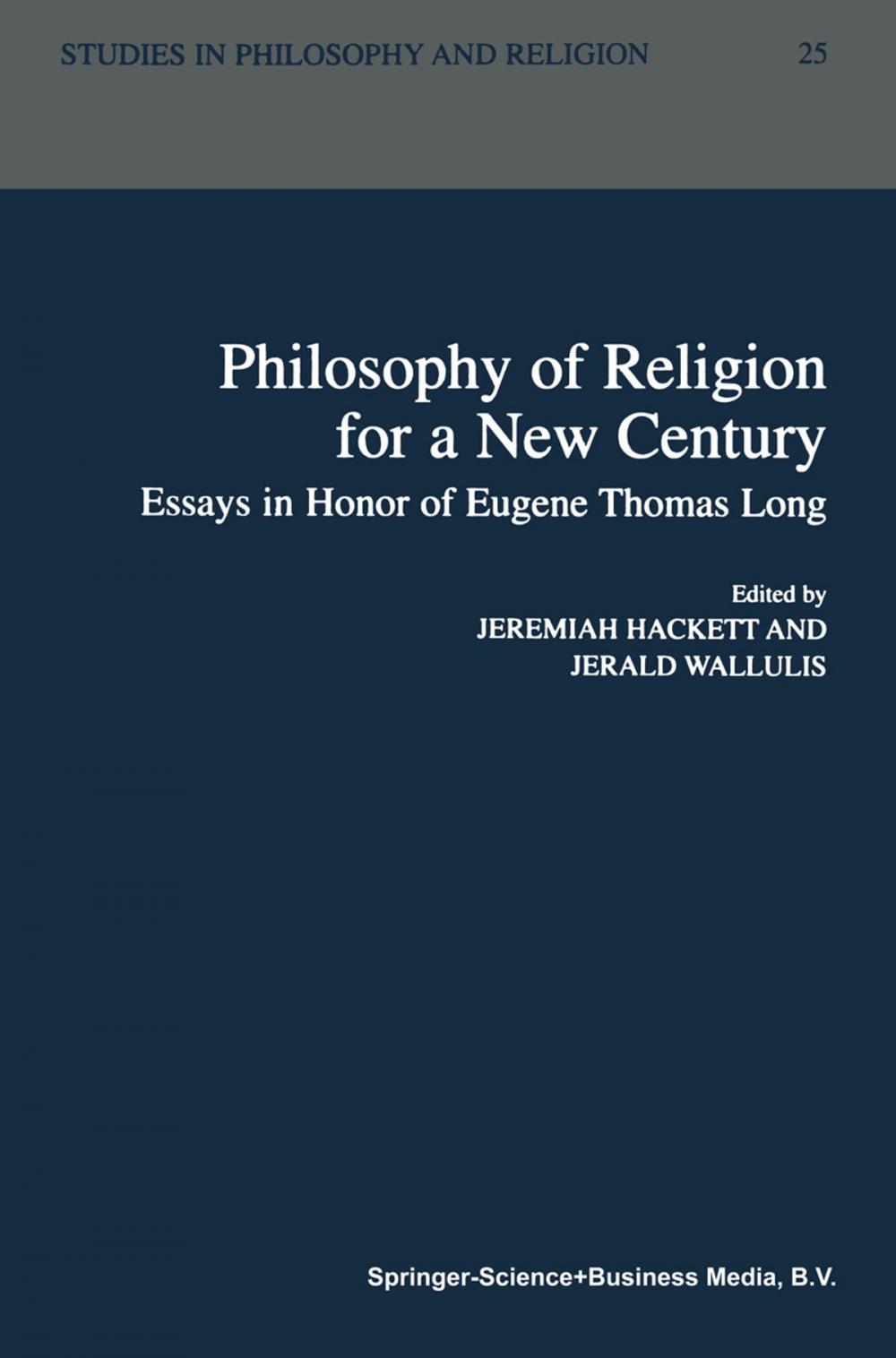 Big bigCover of Philosophy of Religion for a New Century