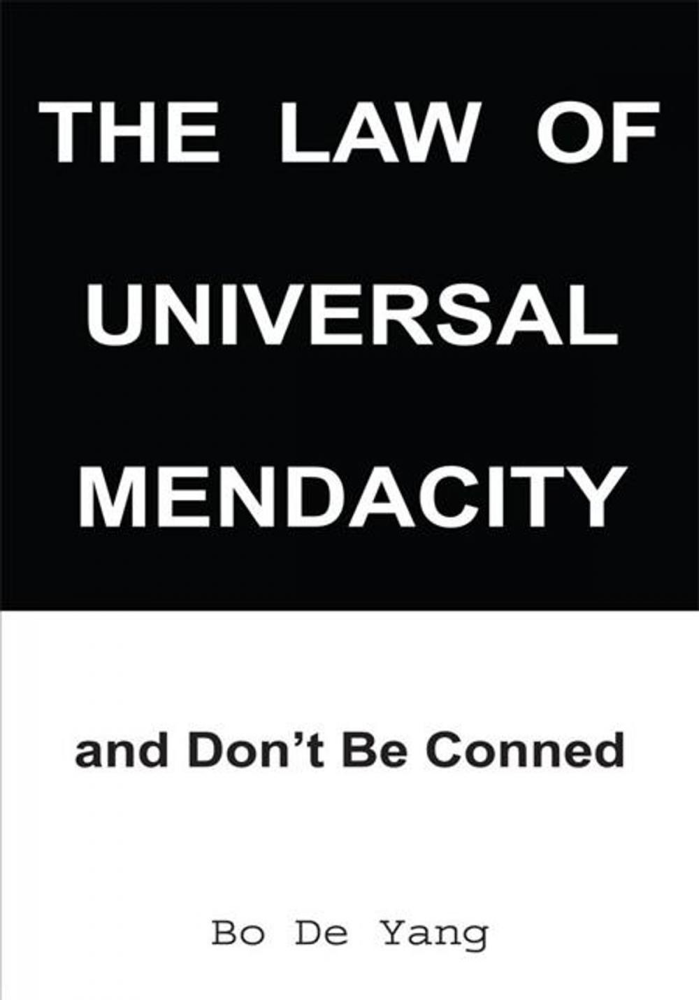 Big bigCover of The Law of Universal Mendacity