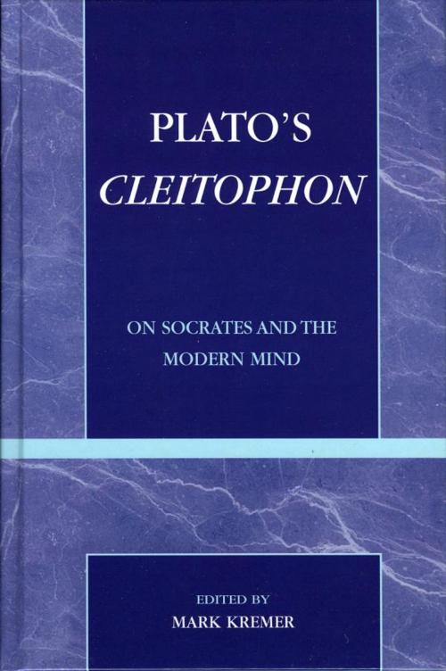 Cover of the book Plato's Cleitophon by , Lexington Books