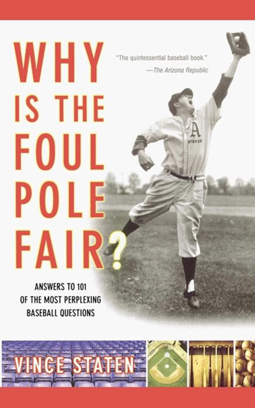 Cover of the book Why Is The Foul Pole Fair? by Vince Staten, Simon & Schuster