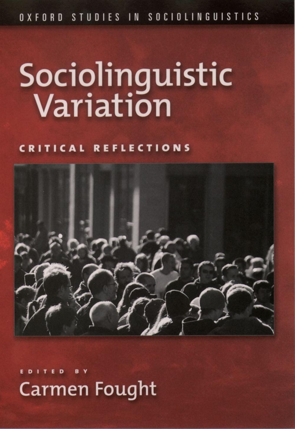 Big bigCover of Sociolinguistic Variation