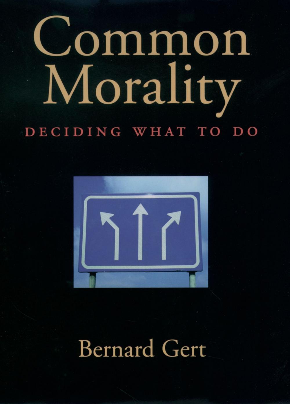 Big bigCover of Common Morality