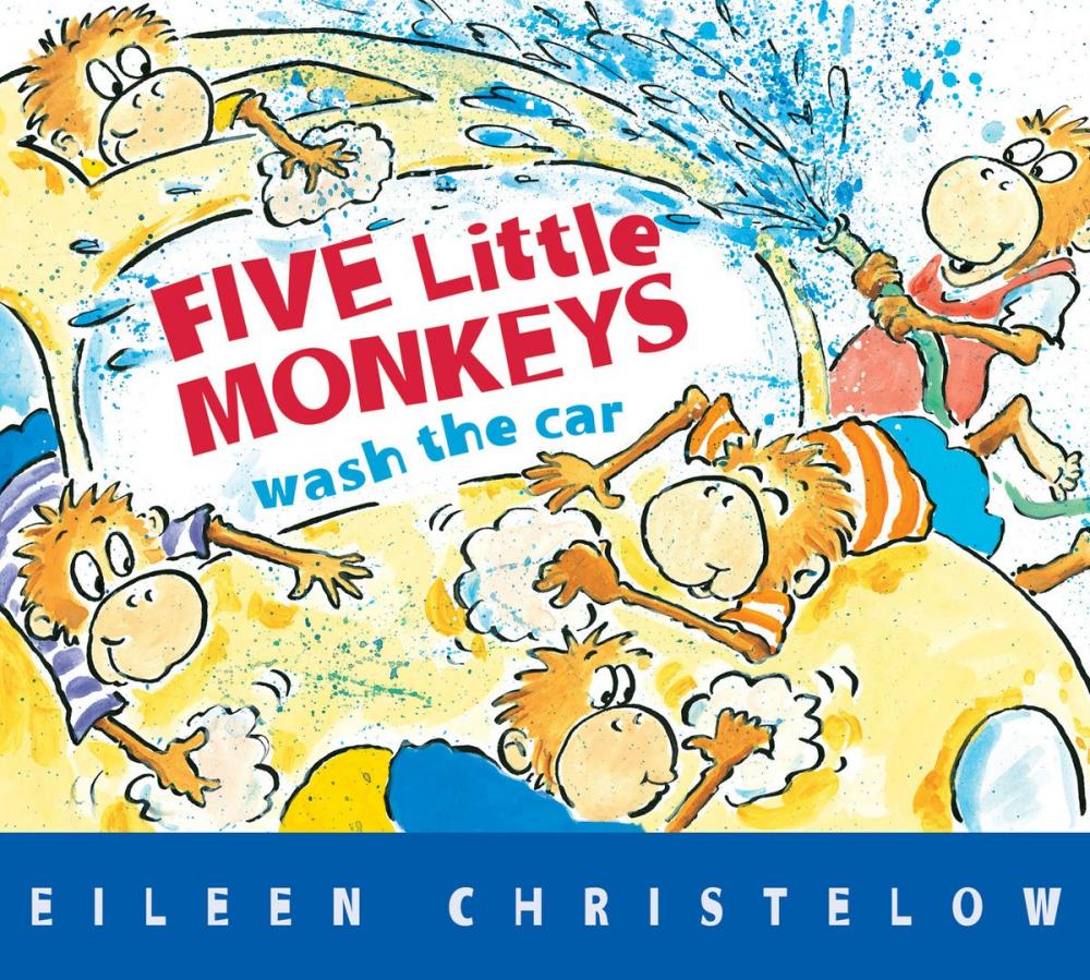 Big bigCover of Five Little Monkeys Wash the Car