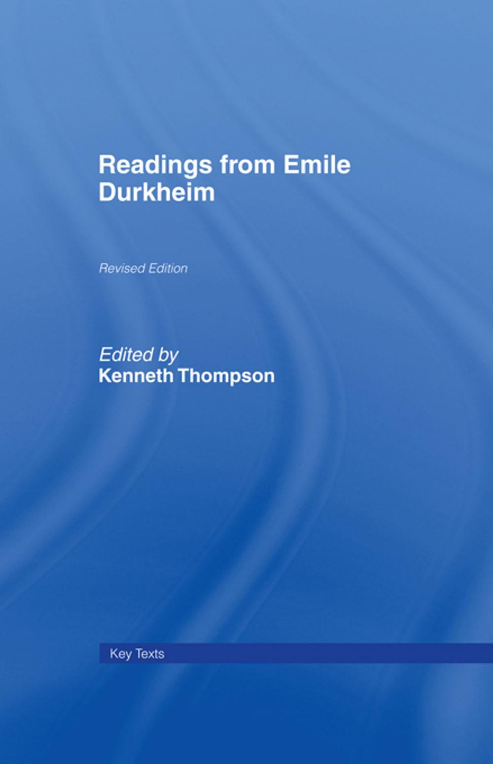 Big bigCover of Readings from Emile Durkheim