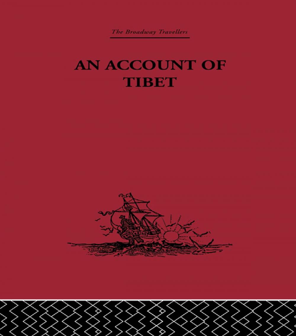 Big bigCover of An Account of Tibet