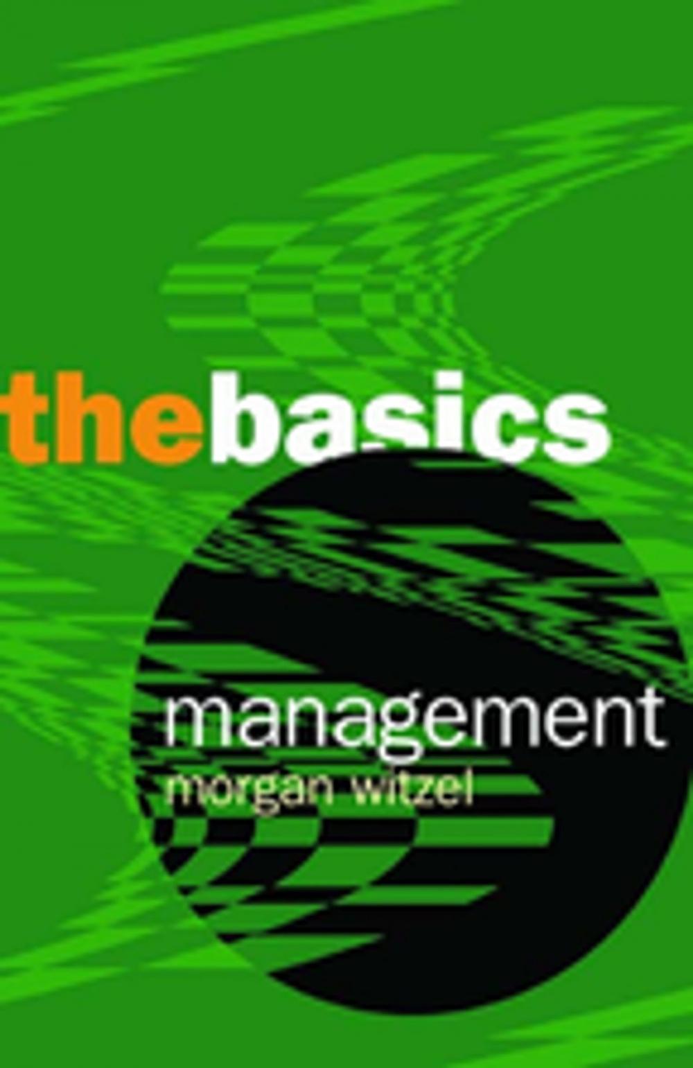 Big bigCover of Management: The Basics