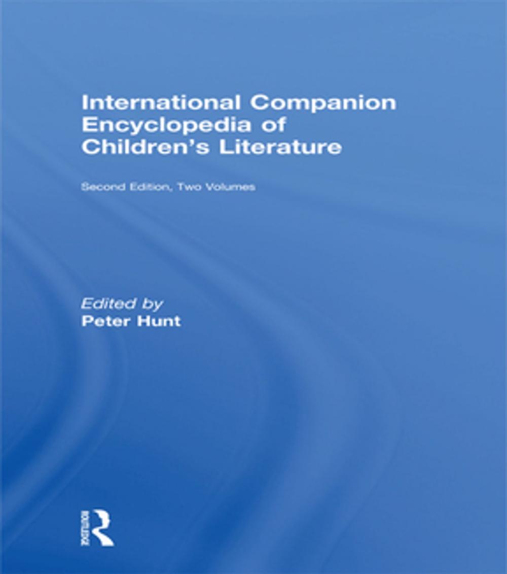 Big bigCover of International Companion Encyclopedia of Children's Literature