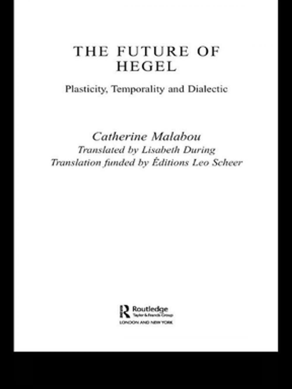 Big bigCover of The Future of Hegel