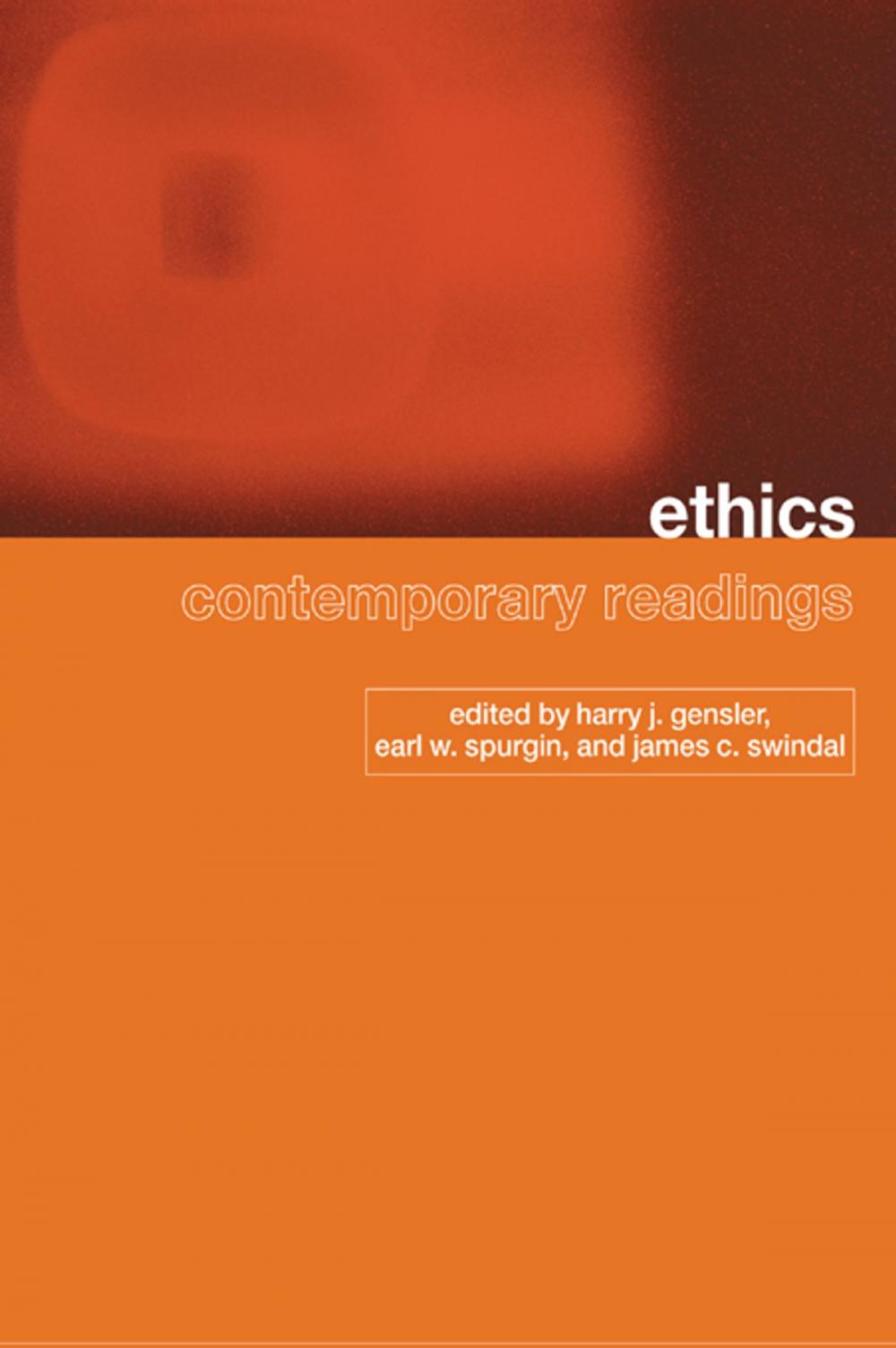 Big bigCover of Ethics: Contemporary Readings