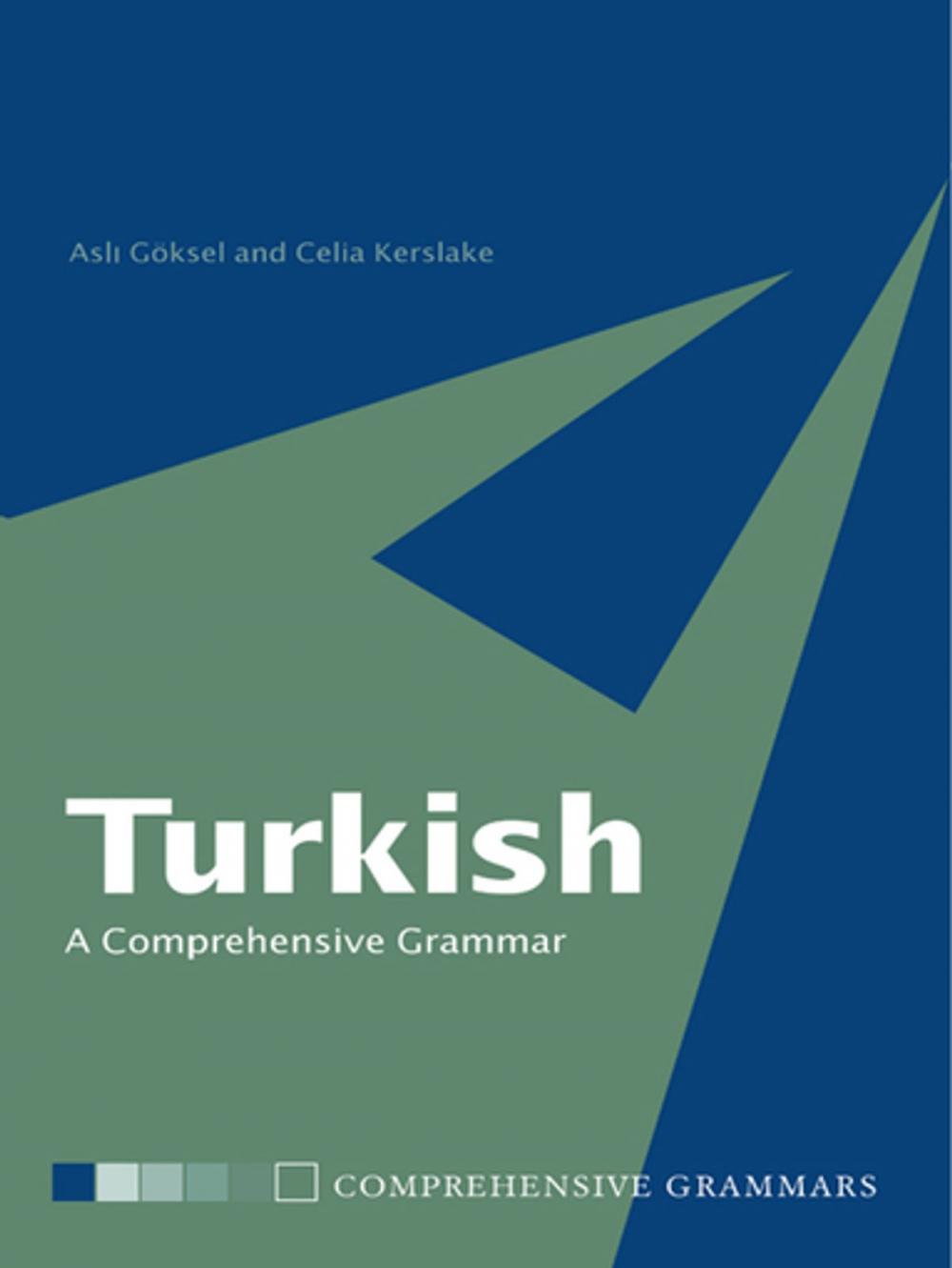 Big bigCover of Turkish: A Comprehensive Grammar