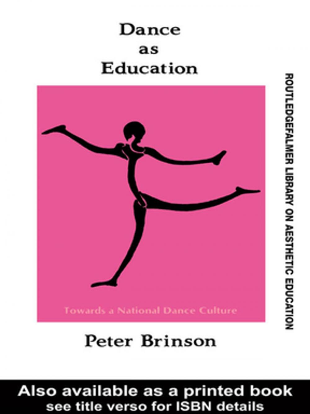 Big bigCover of Dance As Education