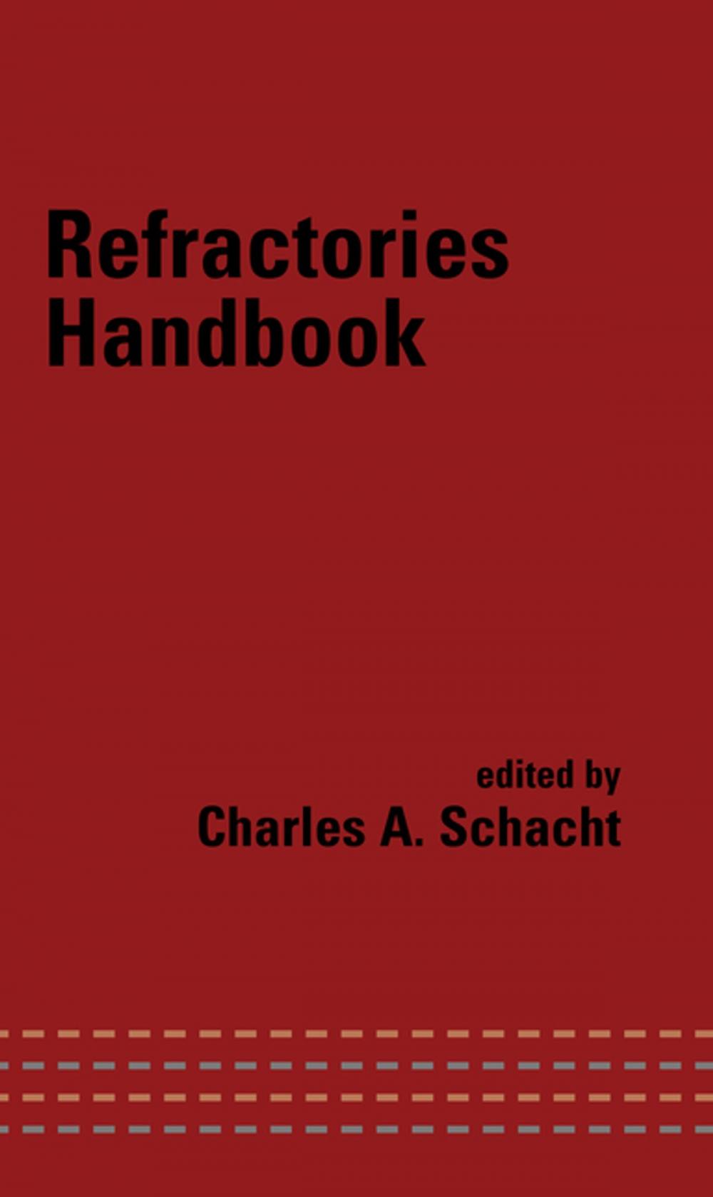 Big bigCover of Refractories Handbook