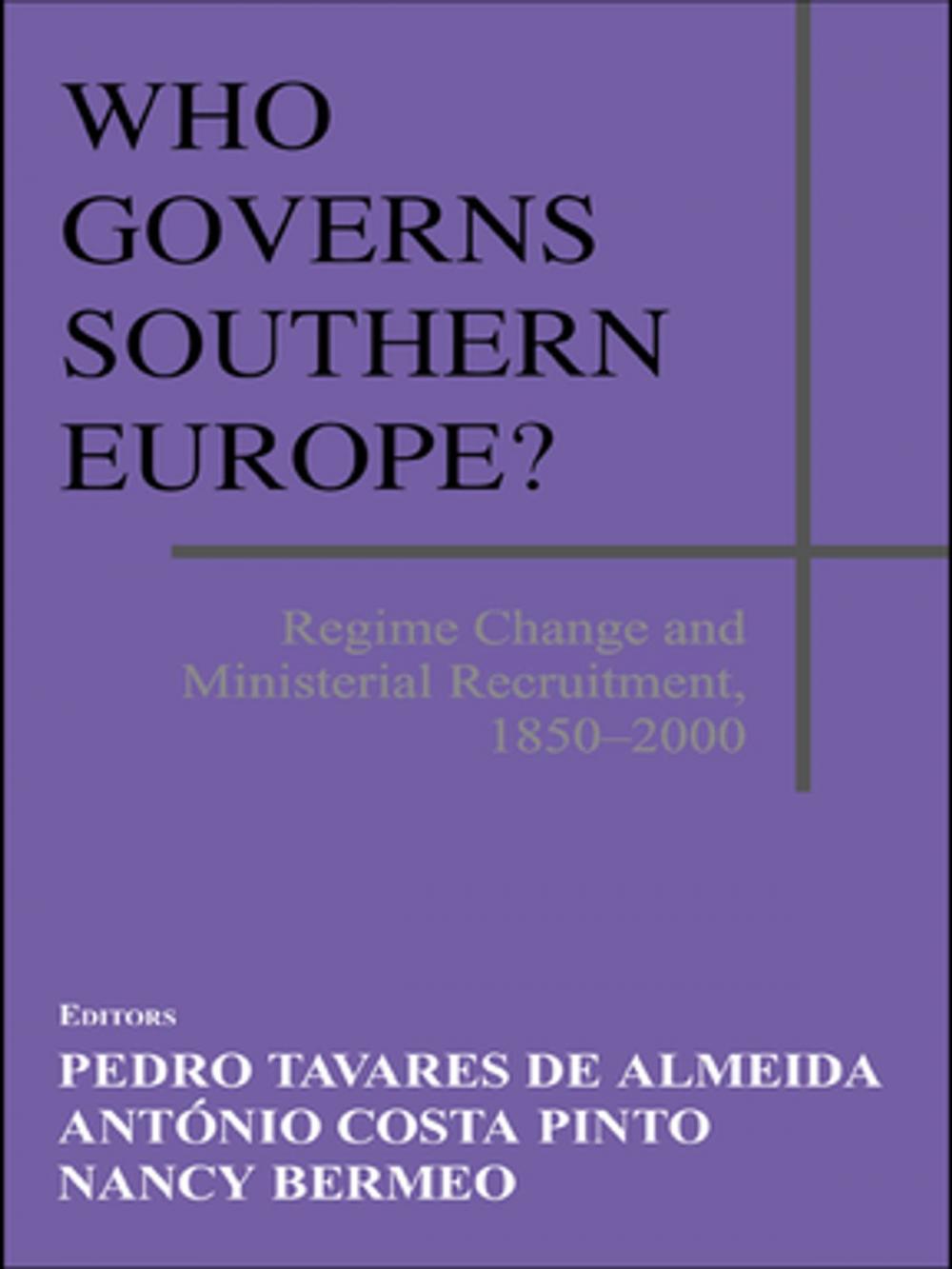 Big bigCover of Who Governs Southern Europe?