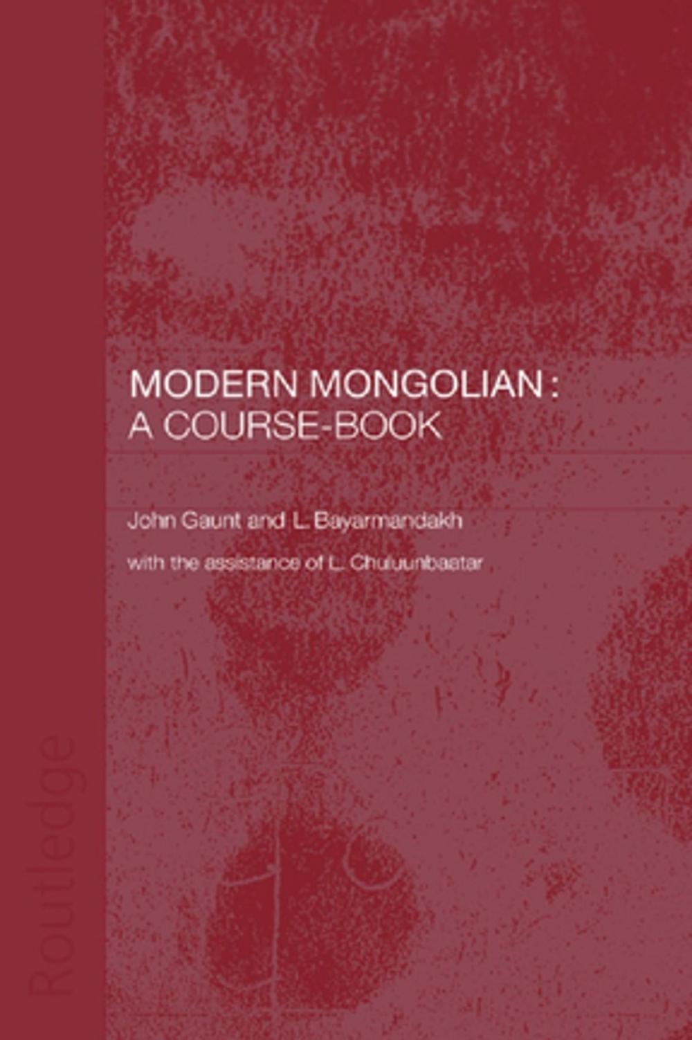 Big bigCover of Modern Mongolian: A Course-Book