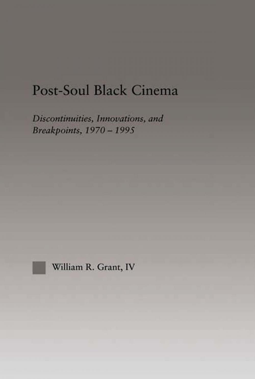 Big bigCover of Post-Soul Black Cinema