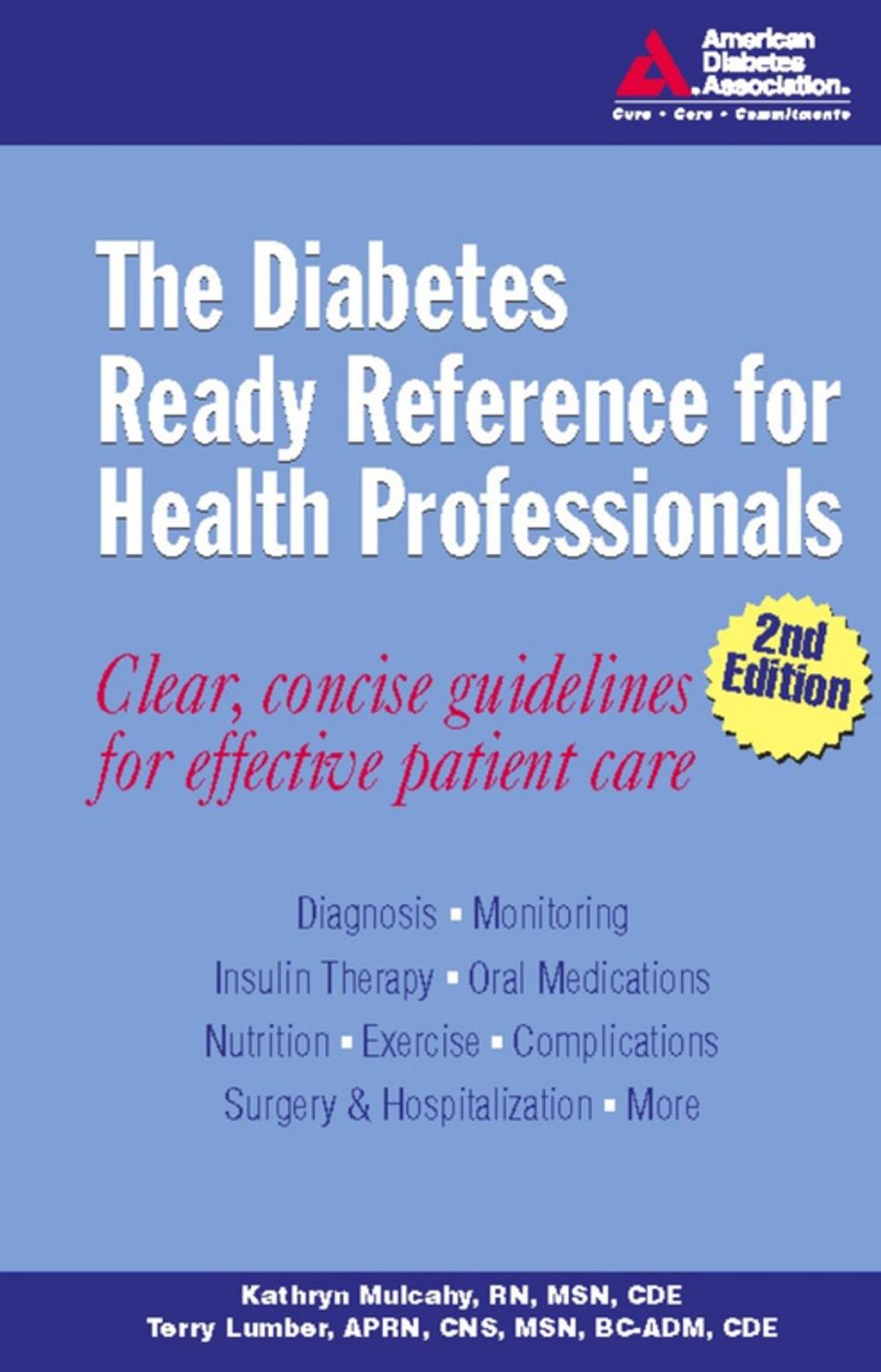 Big bigCover of The Diabetes Ready Reference for Health Professionals