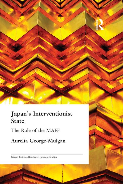 Cover of the book Japan's Interventionist State by Aurelia George-Mulgan, Taylor and Francis