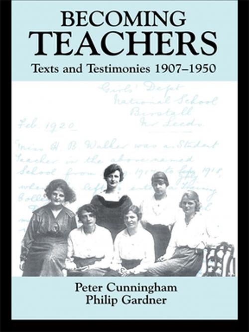 Cover of the book Becoming Teachers by , Taylor and Francis