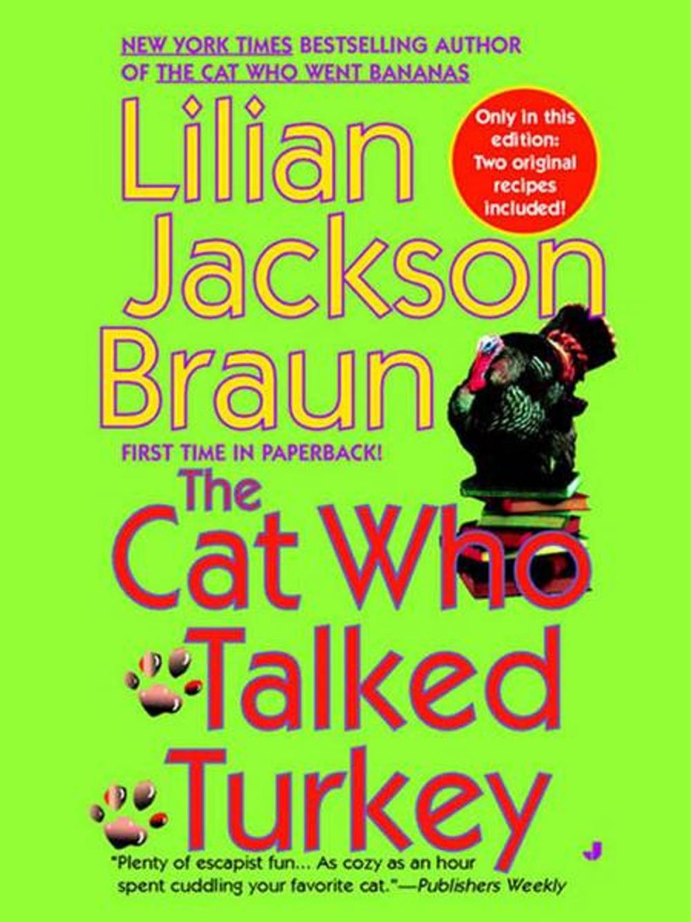 Big bigCover of The Cat Who Talked Turkey