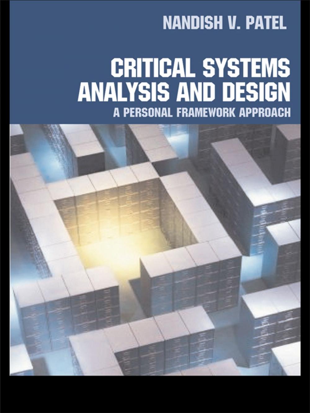 Big bigCover of Critical Systems Analysis and Design