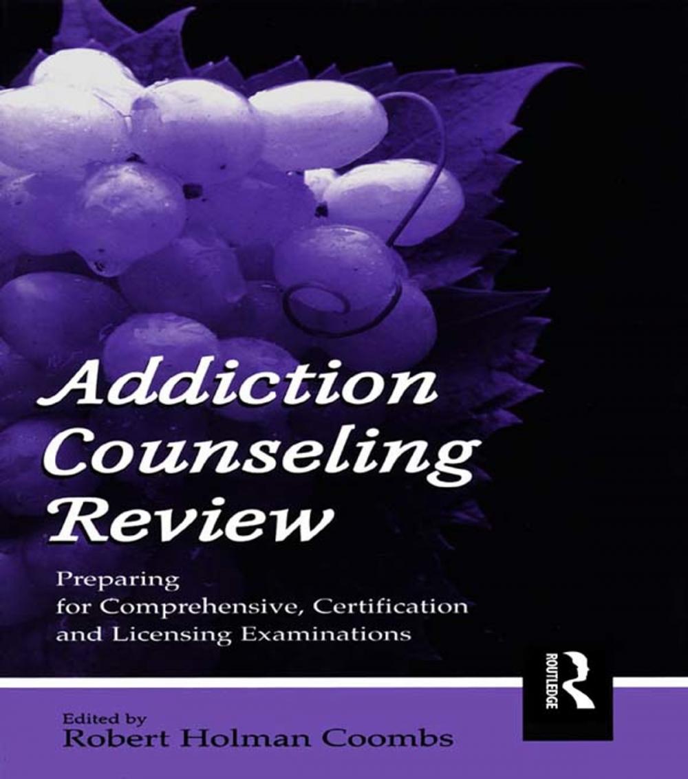 Big bigCover of Addiction Counseling Review