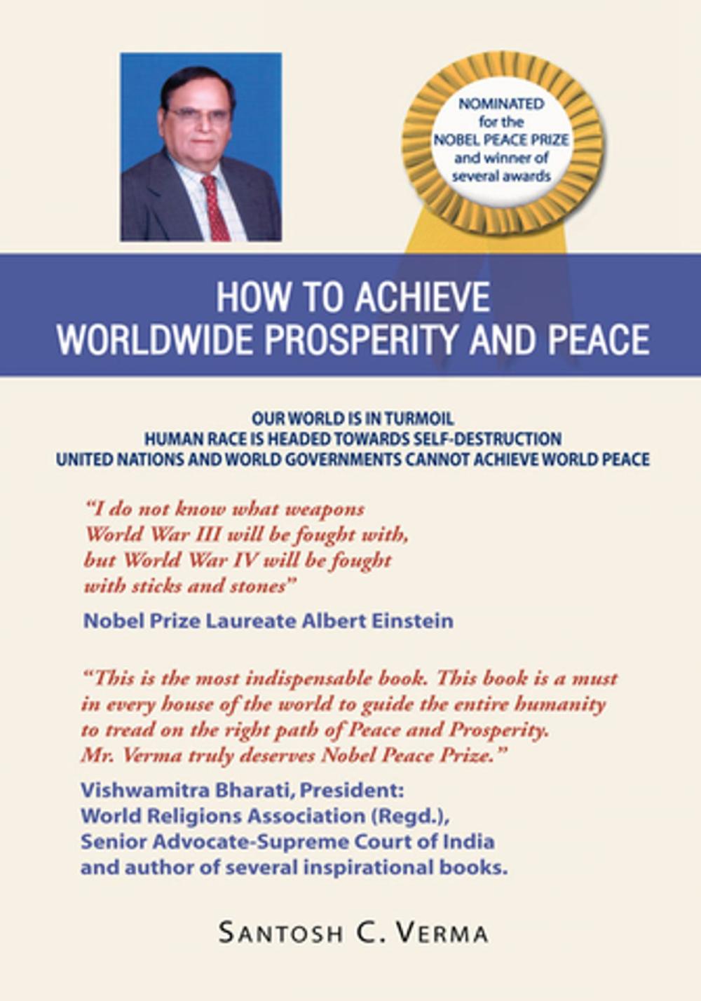 Big bigCover of How to Achieve Worldwide Prosperity and Peace